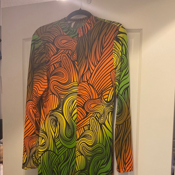 Vibrant Multicolor Dress - Picture 3 of 4